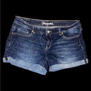 Aeropostale Blue Jean Shorts Classic Style